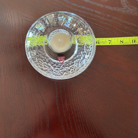 Orrefors round votive holder - Picture 2 of 3